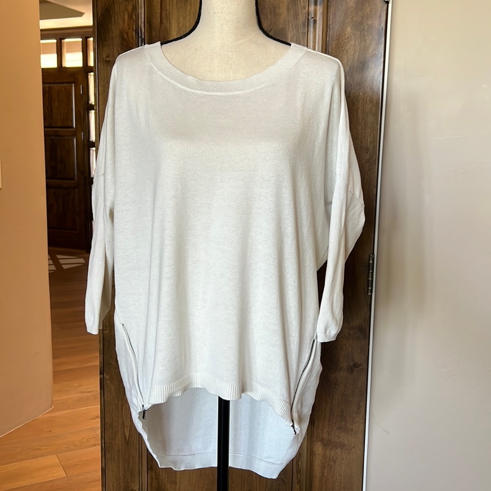Express High-low 3/4 Sleeve Sweater